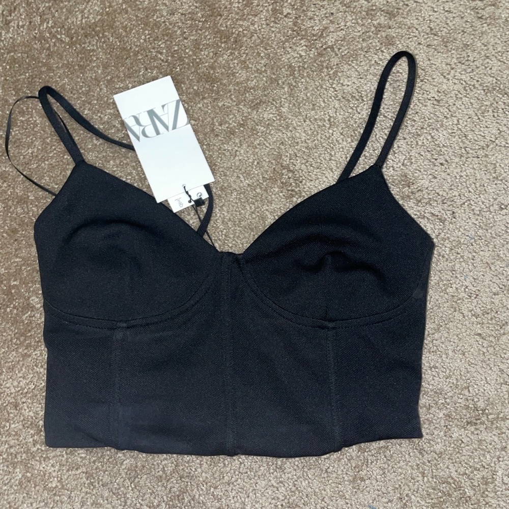 NWT Zara corset tank